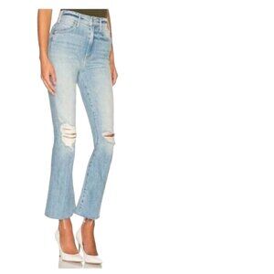 MOTHER SUPERIOR JEANS , The Hustler Ankle Fray, Ropes's End, Size 26